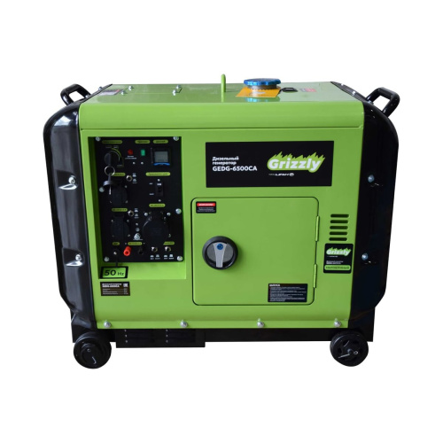 Дизельный генератор GRIZZLY GEDG-6500CA
