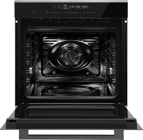 Электрический духовой шкаф Weissgauff EOM 791 SDBSX черный