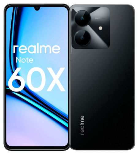 Смартфон Realme Note 60X 3/64 Гб Lte Marble Black