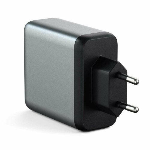 Зарядное устройство Satechi ST-UC100WSM-EU GaN Wall Charger 100W Type-C PD Space Gray