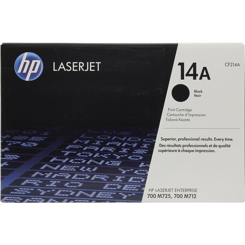 Картридж лазерный HP 14A CF214A черный (10000стр.) для HP LJ 700/M712