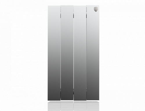 Биметаллический радиатор отопления  Royal Thermo Pianoforte 500 Vd 4 Секции Silver Satin