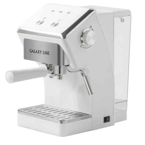 Кофеварка GALAXY GL 0756, Белая
