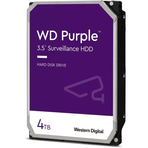 HDD Western Digital Purple Pro Surveillance 4TB (WD44PURZ), Cache 128MB