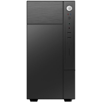 Корпус Foxline Forza FZ-017 (FZ-017-SX450R-U32) 450W black (MiniTower, mATX, 2xUSB3.0, 450W)