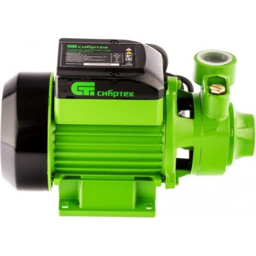 Садовый насос СИБРТЕХ СПН370-Ч, напор 25м 1700л/ч чугун 97241