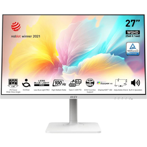Монитор MSI Modern MD272QXPW (9S6-3PB19H-299) White