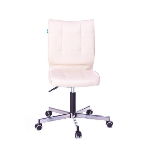 Кресло Бюрократ CH-330M/BEIGE без подлокотников бежевый сиденье бежевый искусственная кожа крестовина металл