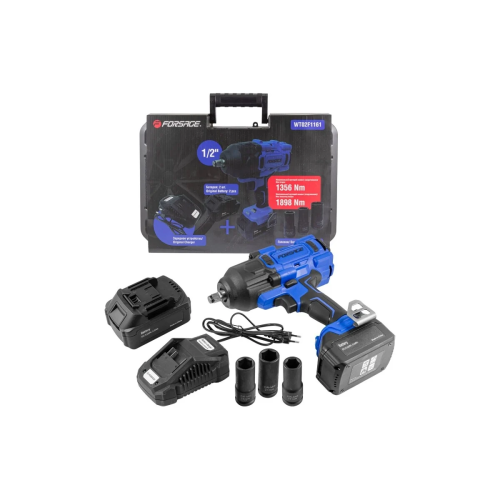 Гайковерт Forsage F-WT02F1161(51694) ударный 2 АКБ+ЗУ