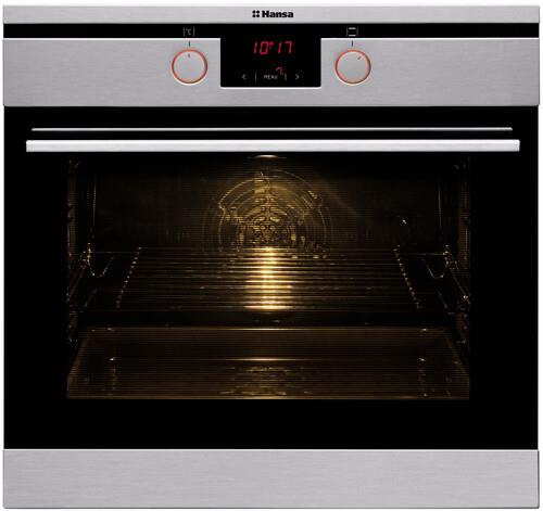 Электрический духовой шкаф Hansa BOEI68450077 серебристый