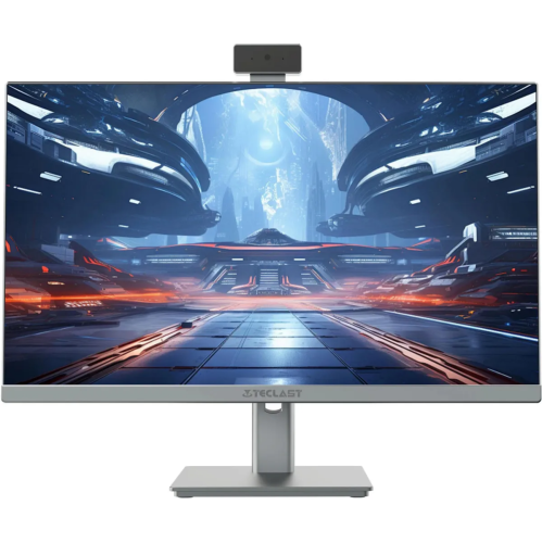 Моноблок Teclast V24 Air (V24 AIR 1270016G1TKRU) 23.8" Full HD i7 12700 (2.1) 16Gb SSD1Tb UHDG 770 Windows 11 Pro GbitEth WiFi 120W серый