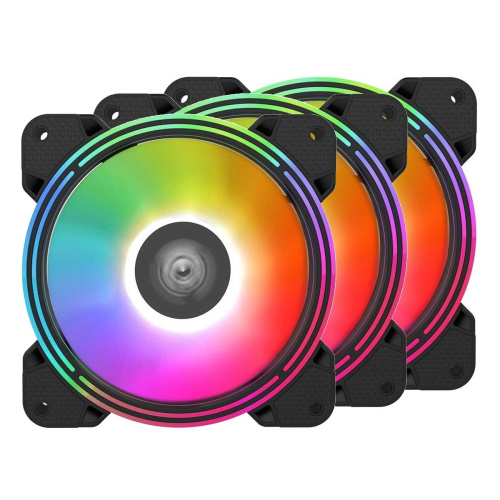 Вентилятор ALSEYE Halo 4.0-B kit (3шт.)