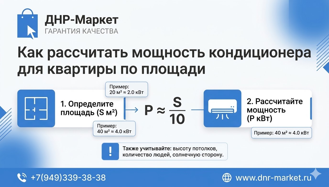 Как рассчитать мощность кондиционера для квартиры по площади. Как рассчитать мощность кондиционера для квартиры по площади.