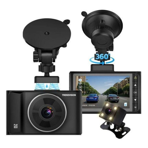 Видеорегистратор TrendVision Victory Dual черный