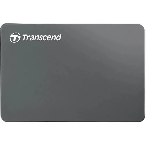 Внешний HDD 1.0TB USB3.0 Transcend StoreJet 25C3, алюминий, серый (TS1TSJ25C3N)