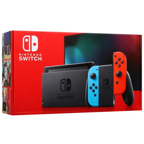 Игровая консоль Nintendo Switch красный, синий