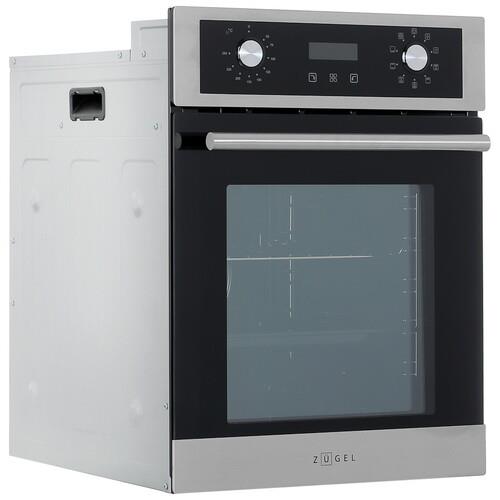 Электрический духовой шкаф ZUGEL ZOE452X серебристый