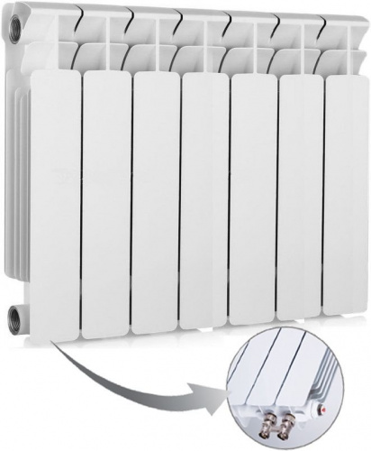 Биметаллический радиатор отопления  Rifar Base Ventil L 200 X7