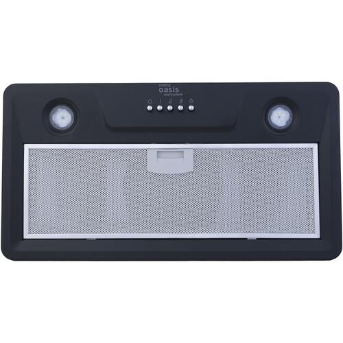 Вытяжка полновстраиваемая Оasis UN-50B черный