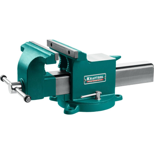 Тиски слесарные KRAFTOOL Steel 32701-200 стальные 200 мм