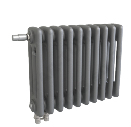 Стальной трубчатый радиатор Rifar Tubog 3037/10 нижнее подключение DV1 титан