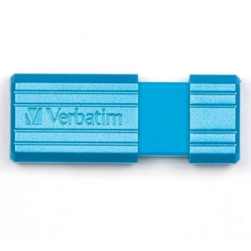 Flash Drive Verbatim PinStripe, 8GB USB 2.0, Синий (47398)