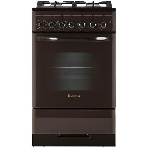 Комбинированная плита Gefest 5502-02 0045 коричневый