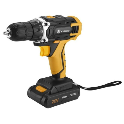 Дрель-шуруповерт Deko DKCD20FU-Li (кейс) (063-4178)