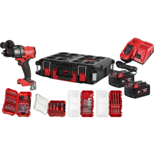 Дрель-шуруповерт Milwaukee M18 FPD3100P-502P (4933498240) 2АКБ+ЗУ уд