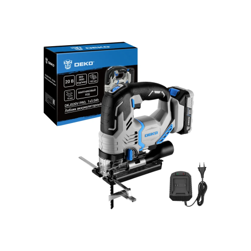 Лобзик DEKO DKJS20V Pro 085-1328 1x3.0Ач+ЗУ бесщеточный