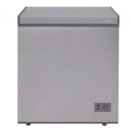 Морозильный ларь Бирюса M155KX металлик