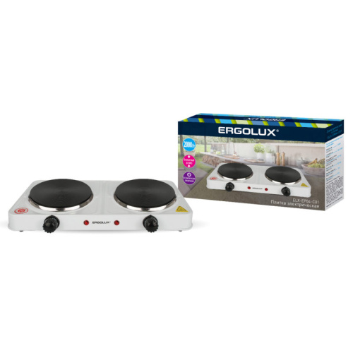 Плитка Ergolux ELX-EP04-C01 белая