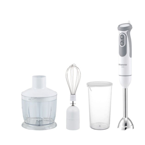 Блендер погружной Starwind SBP3242 1200Вт белый/серый