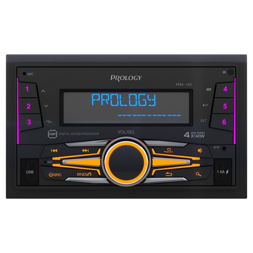 Автомагнитола Prology PRM-120 2DIN 4x140Вт v4.2 DSP 3 (PRPRM120)