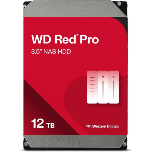 HDD WD Red Pro WD122KFBX, 12ТБ, SATA III, 3.5"