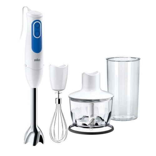 Блендер Braun MQ3035 Sauce белый/синий