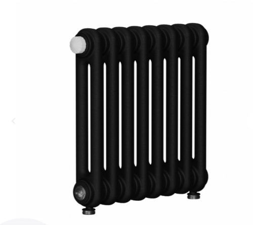 Стальной трубчатый радиатор Rifar Tubog 2057/14 нижнее подключение DV2 антрацит