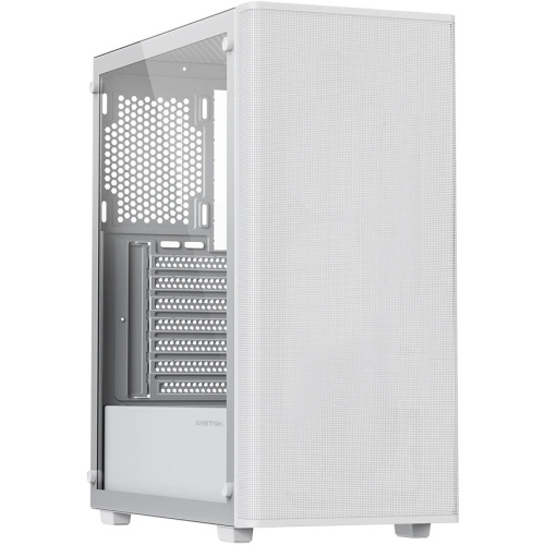 Корпус XASTRA A300 0F-WH White ATX/Mesh/ full-size TG / no fans