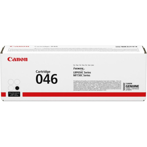 Картридж лазерный Canon 046 BK 1250C002 черный (2200стр.) для Canon i-SENSYS LBP650/MF730
