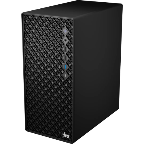 ПК iRU Tactio 310H6SB (2131077) Intel Core i5 12400, DDR4 16ГБ, 512ГБ(SSD), Intel UHD Graphics 730, FreeDOS, черный