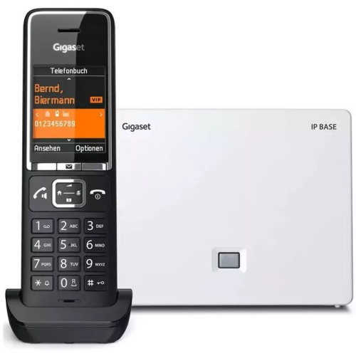 Телефон IP Gigaset Comfort 550A IP Base Rus (S30852-H3037-R104) черный