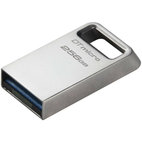 USB-флешка Kingston Micro (DTMC3G2/256GB) 256GB, USB3.0, серебристый