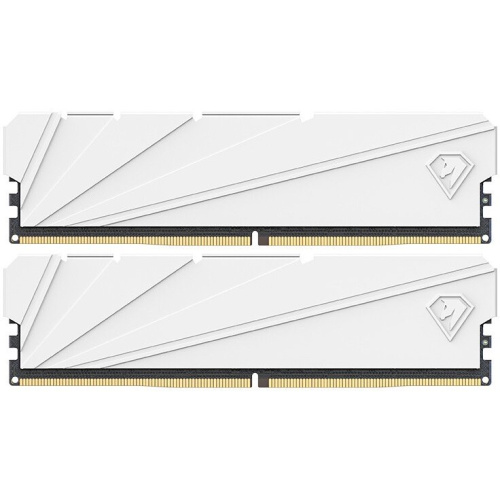 ОЗУ Netac Shadow S NTSSD4P32DP-32W 32GB (2x16GB) DDR4 3200MHz CL16 1.35V / White / with radiator