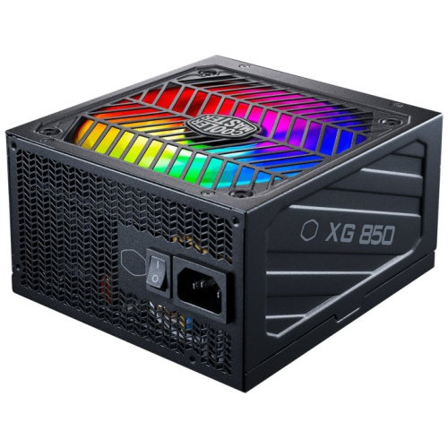Блок питания Cooler Master XG850 Plus Platinum (MPG-8501-AFBAP-XEU) Power Supply, 850W, ATX, 135mm, 24pin, 12xSATA, 6xPCI-E(6+2), APFC, RGB, 80+