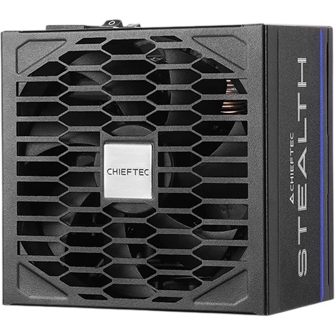 Блок питания Chieftec Stealth SPX-1200-FC (ATX 3.1, 1200W, 80 Plus Platinum, Active PFC, 135mm fan, Gen5 PCIe, Full Cable Management) Retail