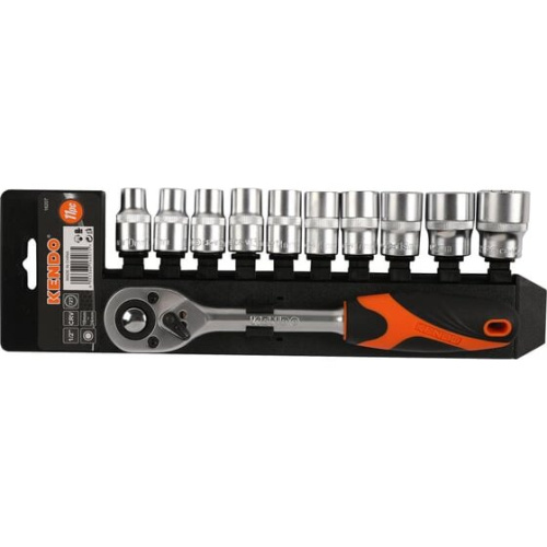 Торцевые головки KENDO 16207 11 шт.