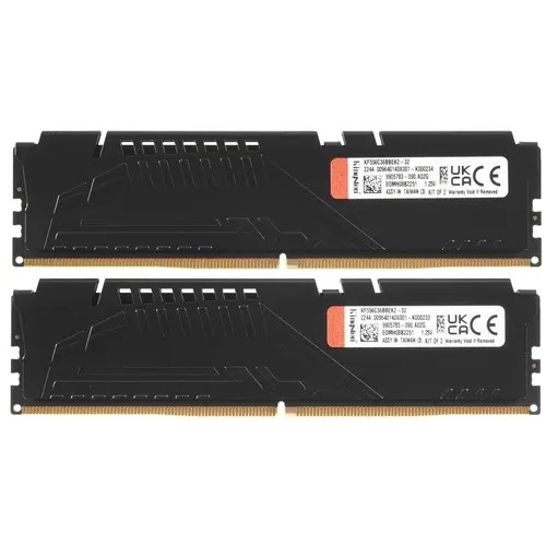 ОЗУ Kingston Fury Beast Black EXPO KF556C36BBEK2-32 32GB U-DIMM DDR5 , 5600МГц, CL36 (Kit of 2)