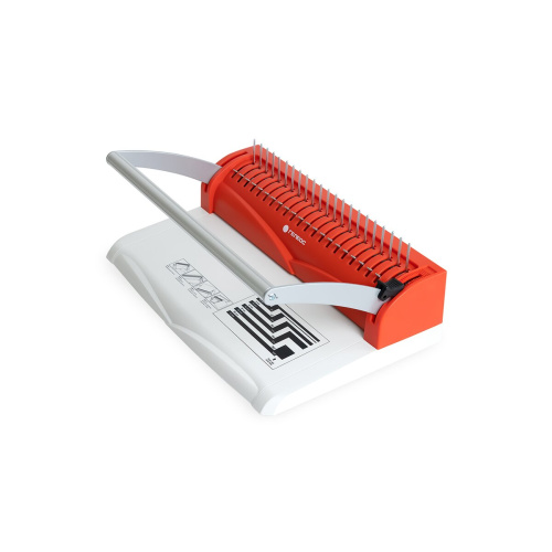 Переплетчик Гелеос БП13пбк A4/перф.13л.сшив/макс.450л./пластик.пруж. (6-51мм)