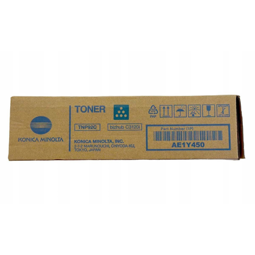 Тонер Konica-Minolta bizhub (AE1Y450) C3210i голубой TNP-92C 4K