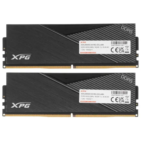 ОЗУ ADATA AX5U6000C3016G-DCLABK DIMM 32GB DDR5-6000